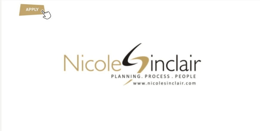 Latest Job at Nicole Sinclair Consulting